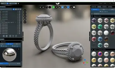 3d rendering Jewelry