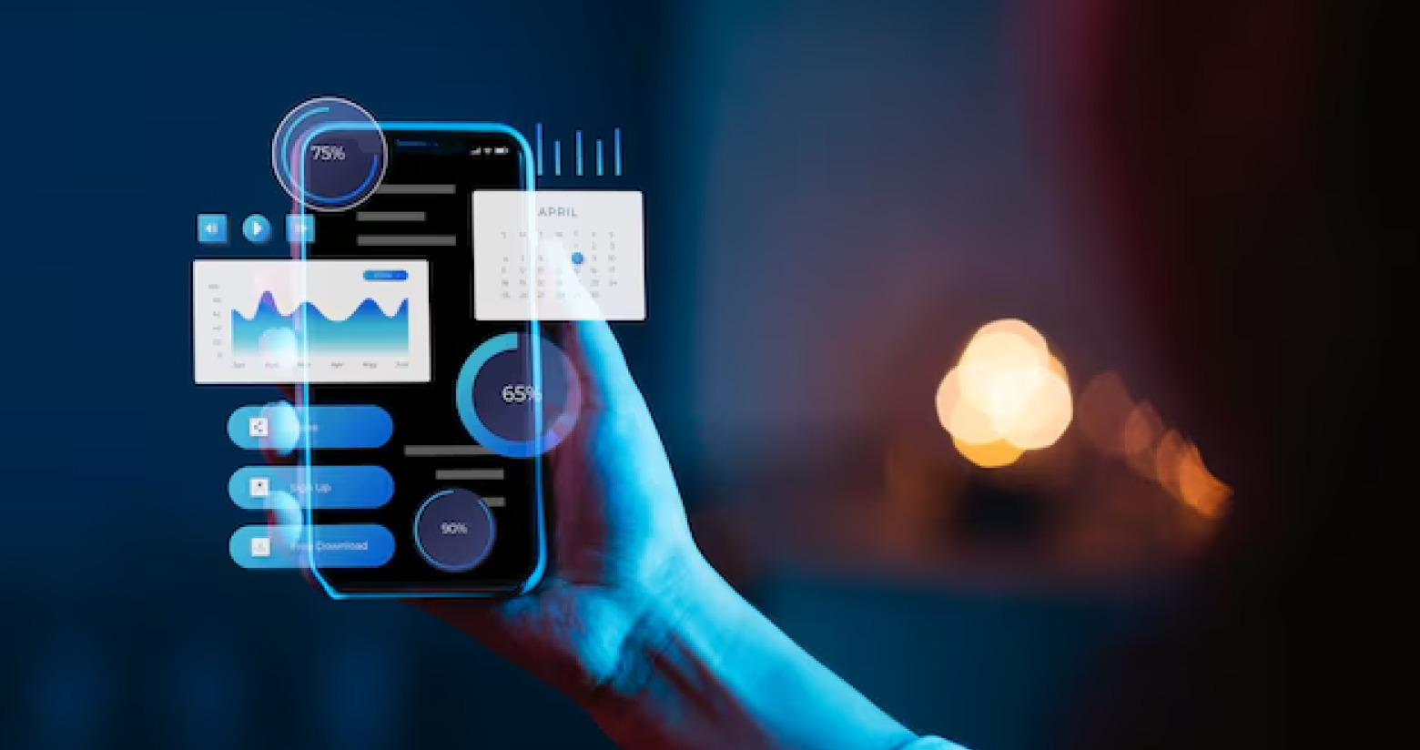 EV charging app images